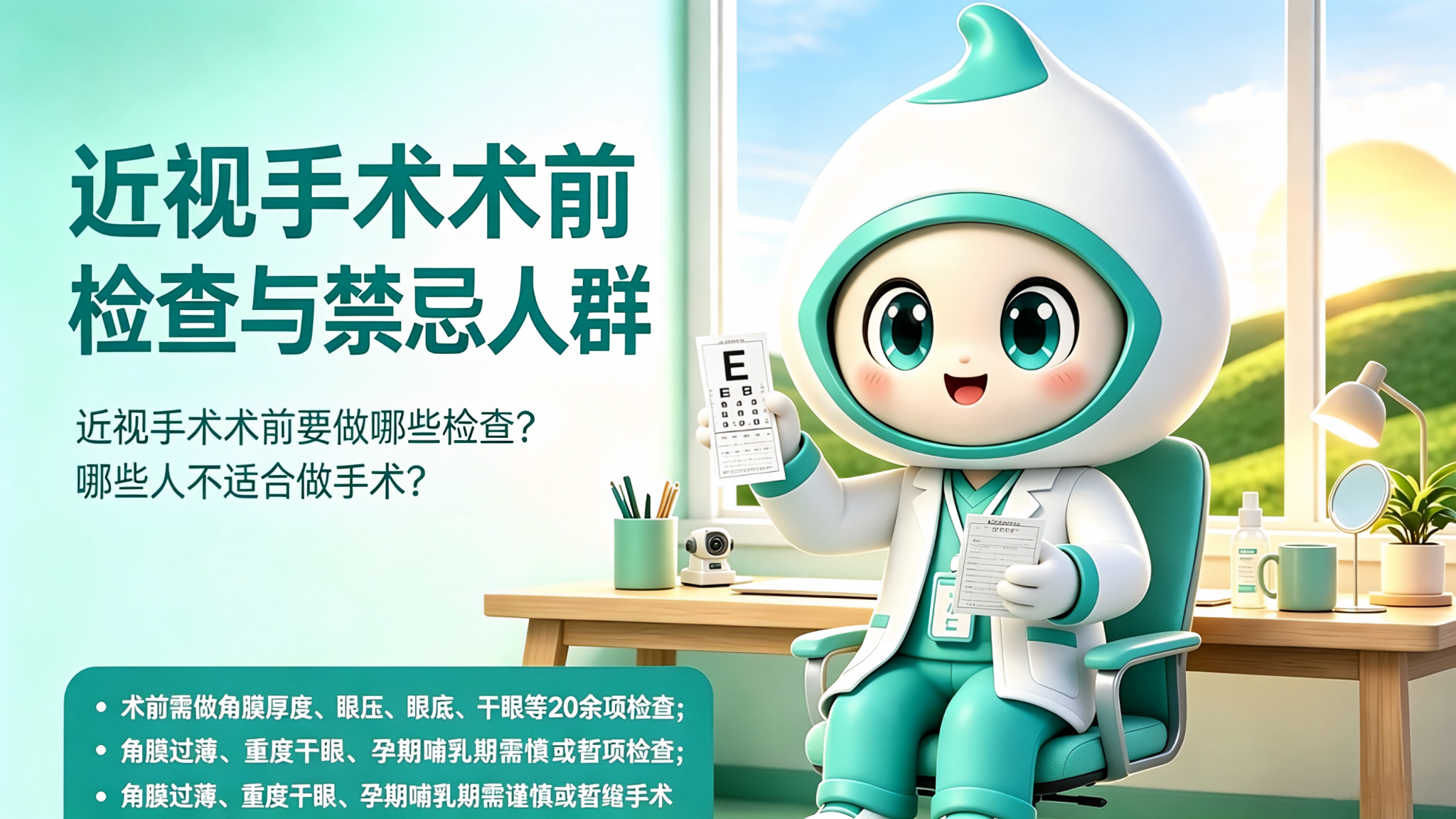 近视手术术前